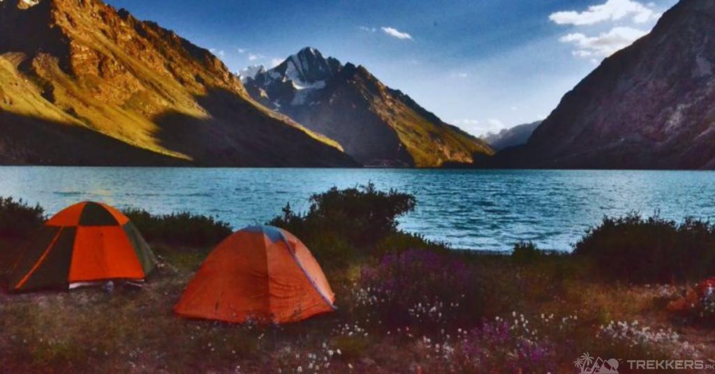 a-campsite-near-a-lake