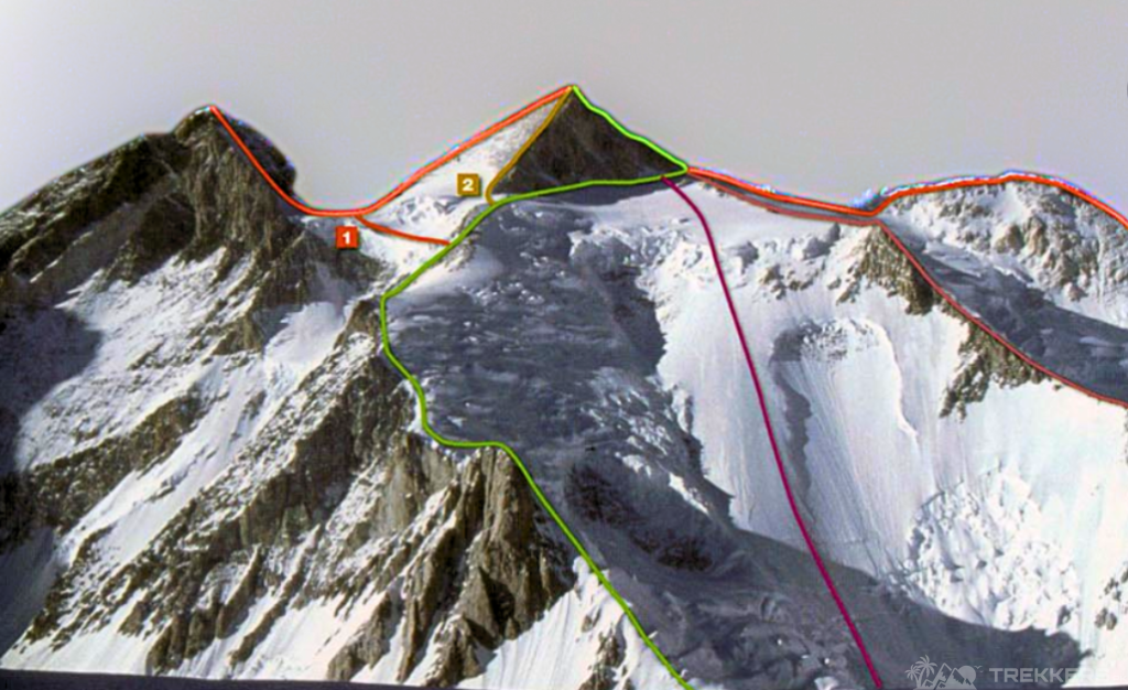 gasherbrum-II-climbing-routes